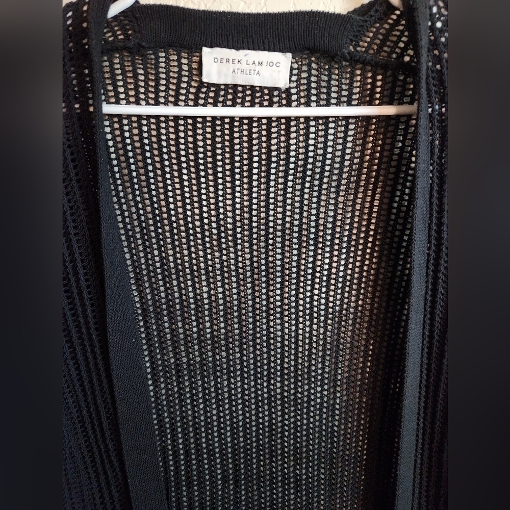 DEREK LAM IOC For Athleta Black Sweater sz S - Picture 4 of 6